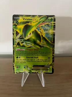 2013 Pokemon TCG | Black & White Plasma Blast | Virizion EX 9/101 | LP/NM - Image 1