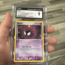 2004 Pokemon Fire Red & Leaf Green EX Gastly 63/112 Reverse Holo Foil Rare - Image 1