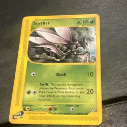 Pokemon Scyther 106/147 Pokemon Card Aquapolis Common Regular Unlimited 2002 - Image 5
