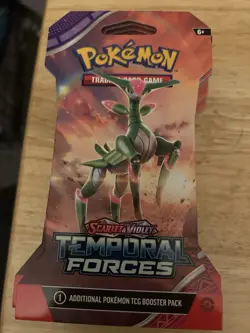 Unopened & Sealed Pokemon Scarlet & Violet Temporal Forces Booster pack - Image 2