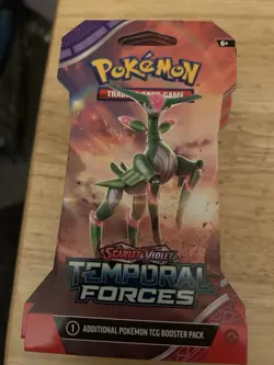 Unopened & Sealed Pokemon Scarlet & Violet Temporal Forces Booster pack - Image 3