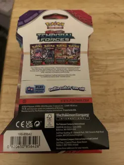 Unopened & Sealed Pokemon Scarlet & Violet Temporal Forces Booster pack - Image 4
