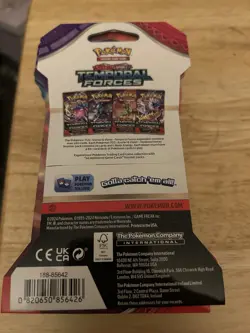 Unopened & Sealed Pokemon Scarlet & Violet Temporal Forces Booster pack - Image 5
