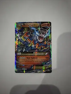 Pokemon Mega M Charizard EX 12/83Holo Card XY Generations - Image 1