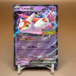 Latias EX 076/191 Surging Sparks Stamped Promo Pokemon Card - Image 1