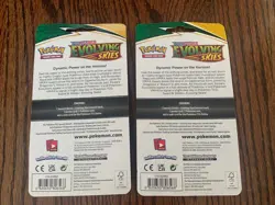 Pokemon TCG Evolving Skies Checklane Blister 1 Eevee & 1 Slowpoke Blister Sealed - Image 4
