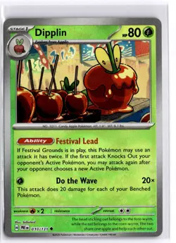 Dipplin (Poke Ball Pattern) SV: Prismatic Evolutions 010/131 Pokemon SV: Prismat - Image 1