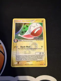 Pokemon Card - Holon's Electrode Delta Species Stamped 21/113 Reverse Holo - Image 1