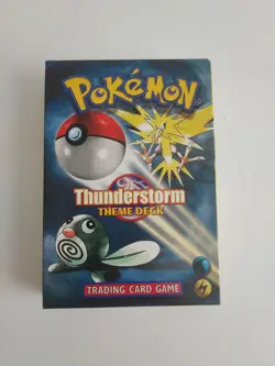 Pokemon TCG Thunderstorm Theme Deck 1999-2000 Factory Sealed Cards. - Image 1