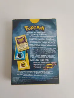 Pokemon TCG Thunderstorm Theme Deck 1999-2000 Factory Sealed Cards. - Image 2