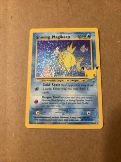 2021 Pokemon Celebrations Shining Magikarp Holo 64/64 NM 25 Years Holographic - Image 1