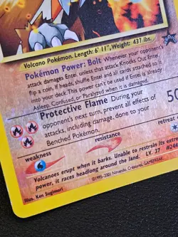 Pokemon TCG Entei Wizards Black Star Promos 34 Holo Promo MP - Image 3