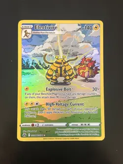 Electivire Crown Zenith Galarian Gallery Holo Rare Pokemon TCG GG08/GG70 NM - Image 1