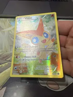 Victini XY117 XY Full Art Black Star Promo Holo Pokemon Card - Image 2