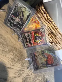 Lot of 4 Pokemon Full Art Cards Near Mint Condition - Image 1