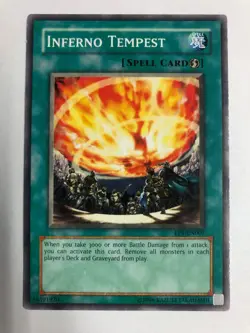Yugioh Inferno Tempest EP1-EN007 Unlimited Edition NM+ - Image 1