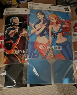 ONE PIECE Card Game Official Storage Box Nami & Robin / Zoro & Sanji Sealed - Image 1