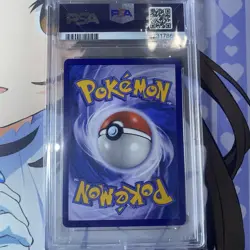 Pokemon Card TCG Clefairy CHR PROMO Lillie Indonesian SM Dream League PSA 9 - Image 2