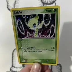 Pokemon Celebi 029 Black Star Promo Rare Holo Pokemon Card LP-MP - Image 2