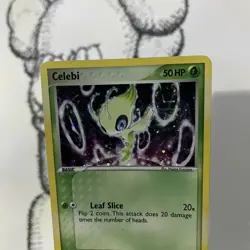 Pokemon Celebi 029 Black Star Promo Rare Holo Pokemon Card LP-MP - Image 4