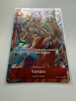 Yamato One Piece TCG EB01-007 Premium Card Best Selection Vol. 4 English Alt art - Image 3