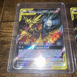 Moltres Zapdos Articuno GX SM210 Hidden Fates Promo Pokemon Card 10s all day - Image 2