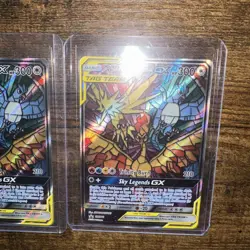 Moltres Zapdos Articuno GX SM210 Hidden Fates Promo Pokemon Card 10s all day - Image 5