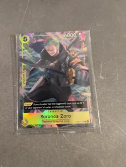 Roronoa Zoro OP07-113 One Piece Promotion Cards Foil Sealed - Image 1
