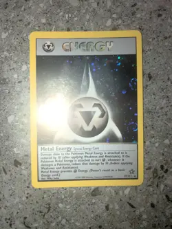Pokemon TCG Cards Metal Energy 19/111 Neo Genesis Holo Rare * 4x Swirls * - Image 3