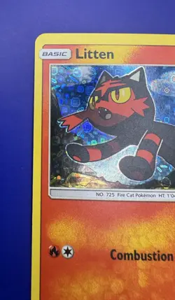 🔥Litten SM02 Promo SM Promos General Mills Pokemon Card 2016 LP - Image 3