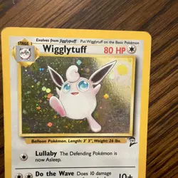 Wigglytuff 19/130 Base Set 2 Holo Wotc Pokemon Card Pokemon TCG Card SWIRLU MP - Image 3
