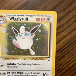 Wigglytuff 19/130 Base Set 2 Holo Wotc Pokemon Card Pokemon TCG Card SWIRLU MP - Image 4