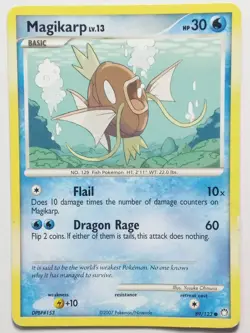 Magikarp 89/123 DMG - B1G1F Mysterious Treasures Pokemon Card - Yusuke Ohmur Art - Image 1