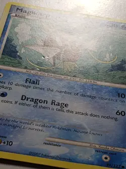 Magikarp 89/123 DMG - B1G1F Mysterious Treasures Pokemon Card - Yusuke Ohmur Art - Image 2