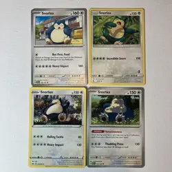 Lot of 8 Snorlax Cards Vintage - Modern 1999 - 2024 Mixed Condition. - Image 2