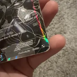 Zekrom 114/114 Black & White Base Full Art Holo Rare Pokemon Card MP - Image 2