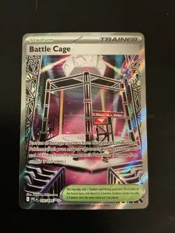Pokemon Battle Cage Trainer Card Special Rare Holo Phantasmal Flames #116/094 - Image 1