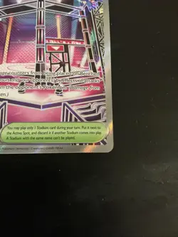 Pokemon Battle Cage Trainer Card Special Rare Holo Phantasmal Flames #116/094 - Image 5