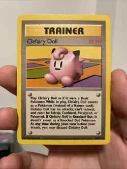 Clefairy Doll - 70/102 - Pokemon Base Set Unlimited Rare Card WOTC LP - Image 1
