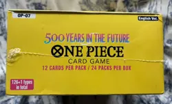 New One Piece Card Game OP-07 500 Years in the Future English Booster Box Sealed - Image 2