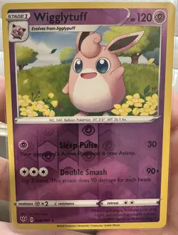 Wigglytuff 68/189 - Darkness Ablaze - Reverse Holo - Rare - Pokemon Card NM/M - Image 1
