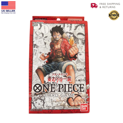 Bandai One Piece Card Game ST-01 Starter Deck Luffy 51 Cards Japanese Language - Image 1
