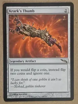 Krark's Thumb - Mirrodin - Near Mint | MTG - Image 1