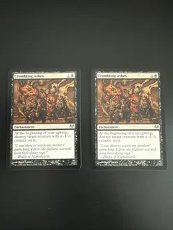 1 X Crumbling Ashes 35/180 MTG Eventide Uncommon NM English - Image 2