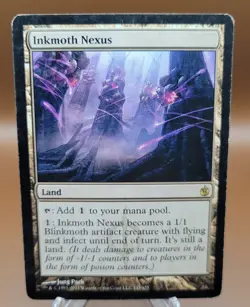 Inkmoth Nexus x1 MTG Mirrodin Besieged Magic Heavy Play HP English - Image 1