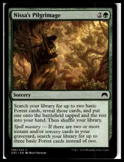 Magic Origins #190 Nissa's Pilgrimage - Image 1