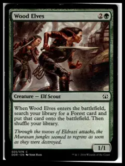 Duel Decks: Nissa vs. Ob Nixilis #25 Wood Elves - Image 1