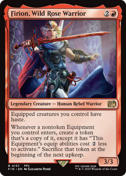 Firion, Wild Rose Warrior [FINAL FANTASY] Near Mint - Image 1