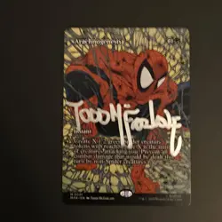Arachnogenesis 0031 Signed TODD MACFARLANE NYCC Spider-Man Magic The Gathering - Image 1