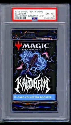 Kaldheim Collector Pack English Graded PSA 8 MTG Magic #63173799 - Image 1